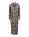 Valentino Garavani Woman Cardigan Red Size L Viscose, Metallic Fiber, Polyester In Red
