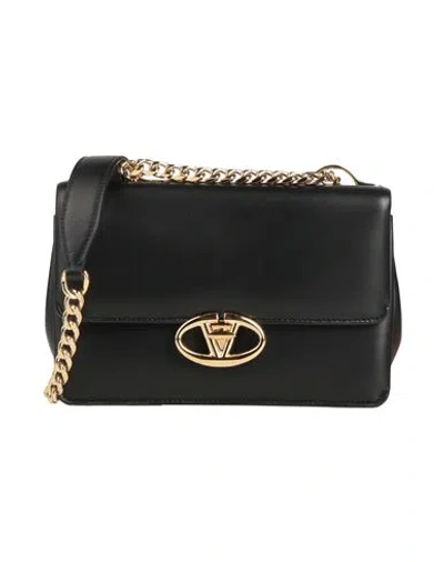 Valentino Garavani Woman Cross-body Bag Black Size - Leather