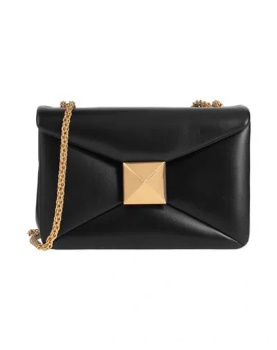 Valentino Garavani Woman Cross-body Bag Black Size - Leather In Black