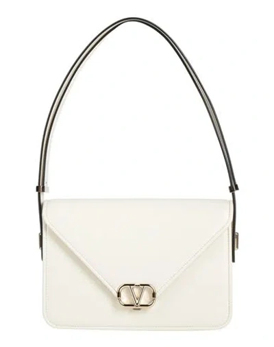 Valentino Garavani Woman Cross-body Bag Cream Size - Leather In White