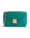 Valentino Garavani Woman Cross-body Bag Deep Jade Size - Leather In Green