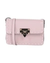 Valentino Garavani Woman Cross-body Bag Light Purple Size - Leather In Purple