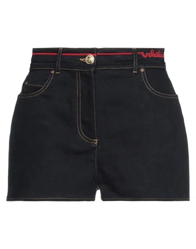 Valentino Denim Shorts In Blue