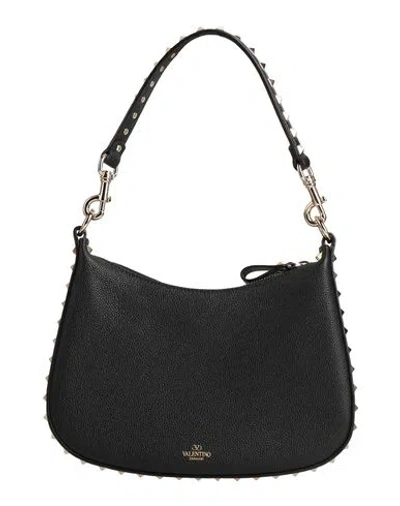 Valentino Garavani Woman Handbag Black Size - Leather