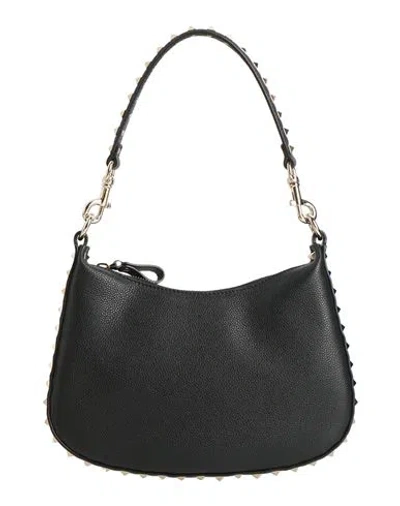 Valentino Garavani Woman Handbag Black Size - Leather