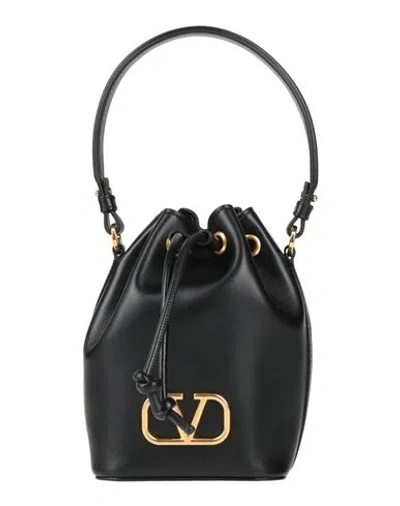 Valentino Garavani Woman Handbag Black Size - Leather