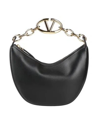 Valentino Garavani Woman Handbag Black Size - Leather