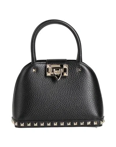 Valentino Garavani Woman Handbag Black Size - Leather