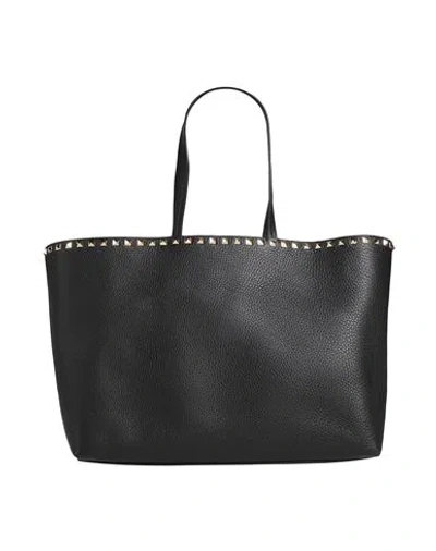 Valentino Garavani Woman Handbag Black Size - Leather
