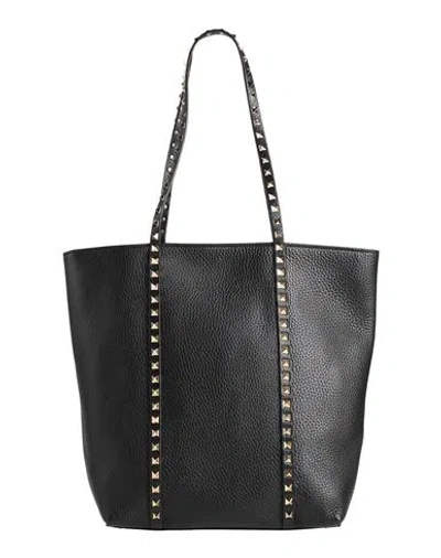 Valentino Garavani Woman Handbag Black Size - Leather
