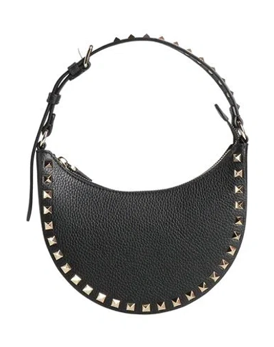 Valentino Garavani Woman Handbag Black Size - Leather