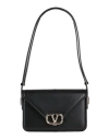 Valentino Garavani Woman Handbag Black Size - Leather