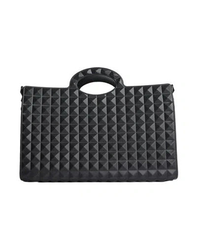 Valentino Garavani Woman Handbag Black Size - Rubber