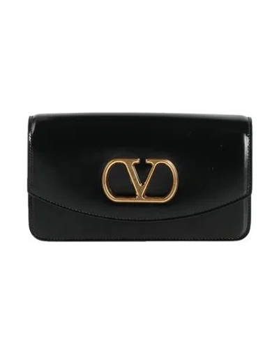 Valentino Garavani Woman Handbag Black Size - Leather