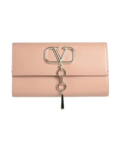 Valentino Garavani Woman Handbag Blush Size - Soft Leather In Pink