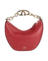 Valentino Garavani Woman Handbag Brick Size - Leather In Red