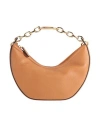 Valentino Garavani Woman Handbag Camel Size - Leather In Beige