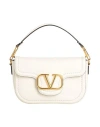 Valentino Garavani Woman Handbag Cream Size - Leather In White