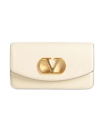 Valentino Garavani Woman Handbag Cream Size - Leather In White