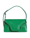 Valentino Garavani Woman Handbag Green Size - Leather