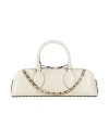 Valentino Garavani Woman Handbag Ivory Size - Leather In White