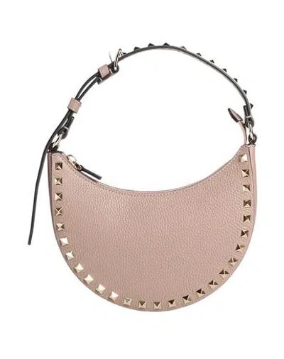 Valentino Garavani Woman Handbag Light Brown Size - Leather In Sand