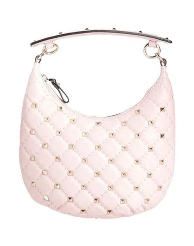 Valentino Garavani Woman Handbag Light Pink Size - Leather