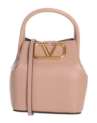 Valentino Garavani Woman Handbag Light Pink Size - Leather