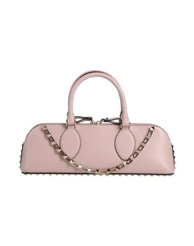 Valentino Garavani Woman Handbag Light Pink Size - Leather