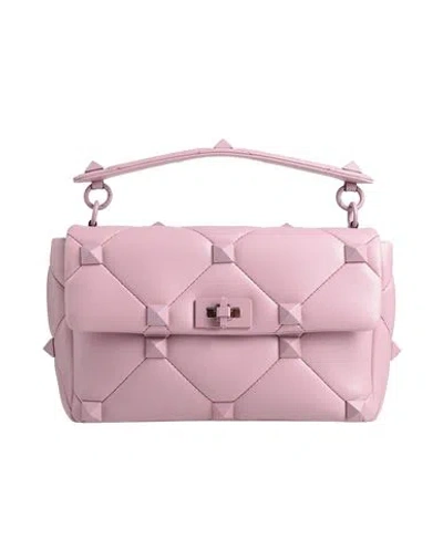 Valentino Garavani Woman Handbag Lilac Size - Leather In Purple