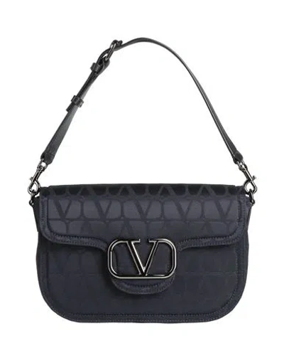 Valentino Garavani Woman Handbag Midnight Blue Size - Textile Fibers