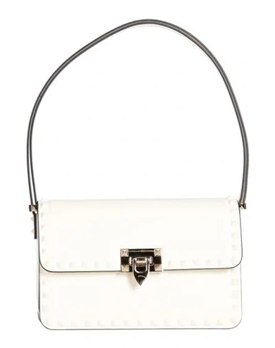 Valentino Garavani Woman Handbag Off White Size - Leather