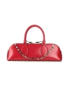 Valentino Garavani Woman Handbag Red Size - Leather In Red