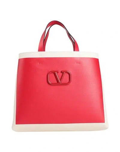 Valentino Garavani Woman Handbag Red Size - Textile Fibers