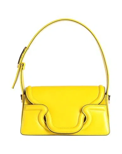Valentino Garavani Woman Handbag Yellow Size - Leather