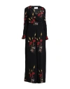 Valentino Woman Jumpsuit Black Size 0 Silk In Black