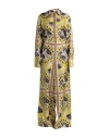 Valentino Garavani Woman Jumpsuit Yellow Size 12 Silk In Yellow