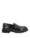 Valentino Glossy Leather Vlogo Signature Loaf In Black