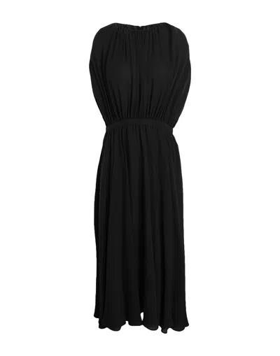 Valentino Long Dresses In Black