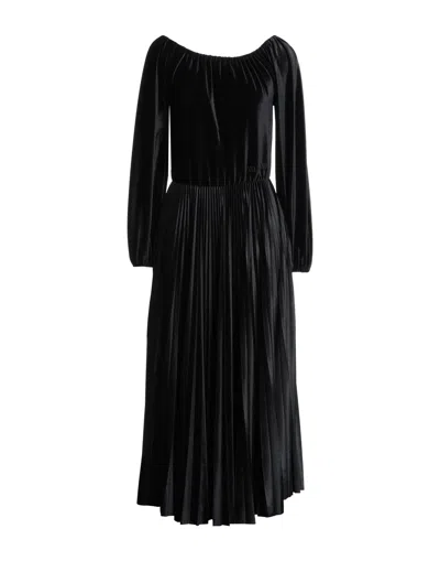 Valentino Long Dresses In Black