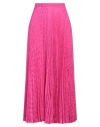 Valentino Toile Iconographe Silk Skirt In Purple