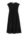 Valentino Midi Dresses In Black