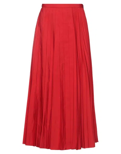 Valentino Long Skirts In Red