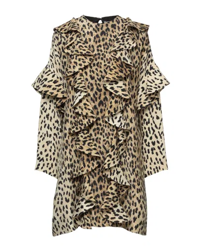 Valentino Short Dresses In Beige