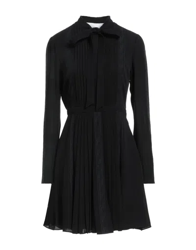 Valentino Short Dresses In Black