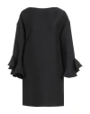 Valentino Garavani Woman Mini Dress Black Size 4 Virgin Wool, Silk