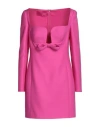 Valentino Garavani Woman Mini Dress Pink Size 4 Virgin Wool, Silk