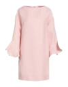 Valentino Garavani Woman Mini Dress Pink Size 6 Virgin Wool, Silk