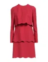 Valentino Short Dresses In Red