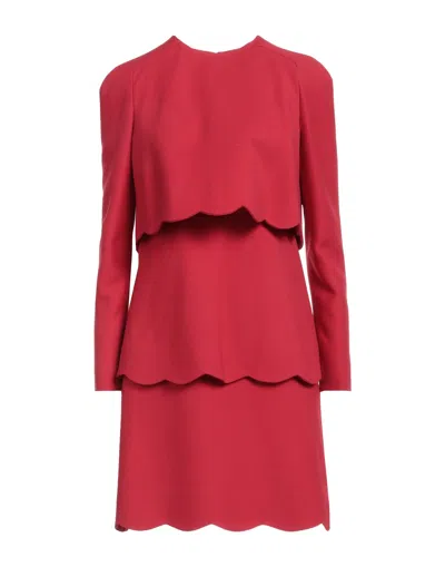 Valentino Short Dresses In Red